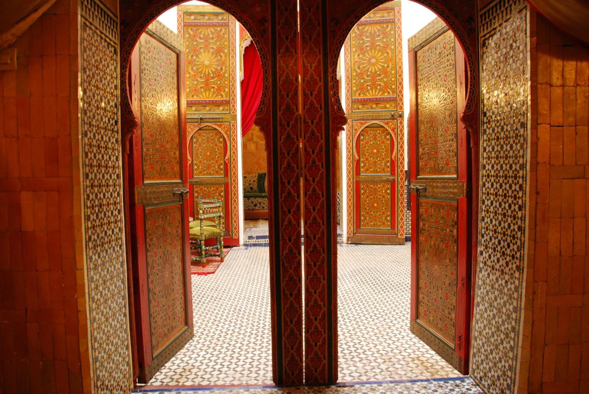 Riad La Maison Verte Фес Экстерьер фото