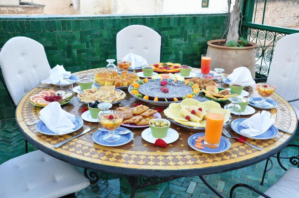 Riad La Maison Verte Фес Экстерьер фото