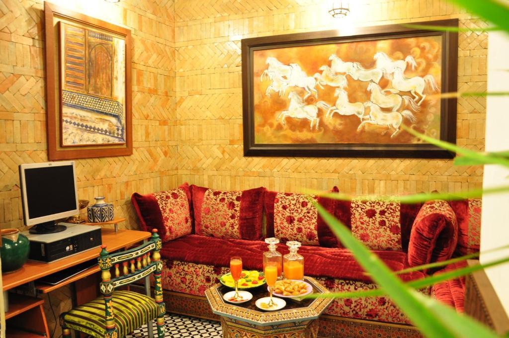 Riad La Maison Verte Фес Экстерьер фото