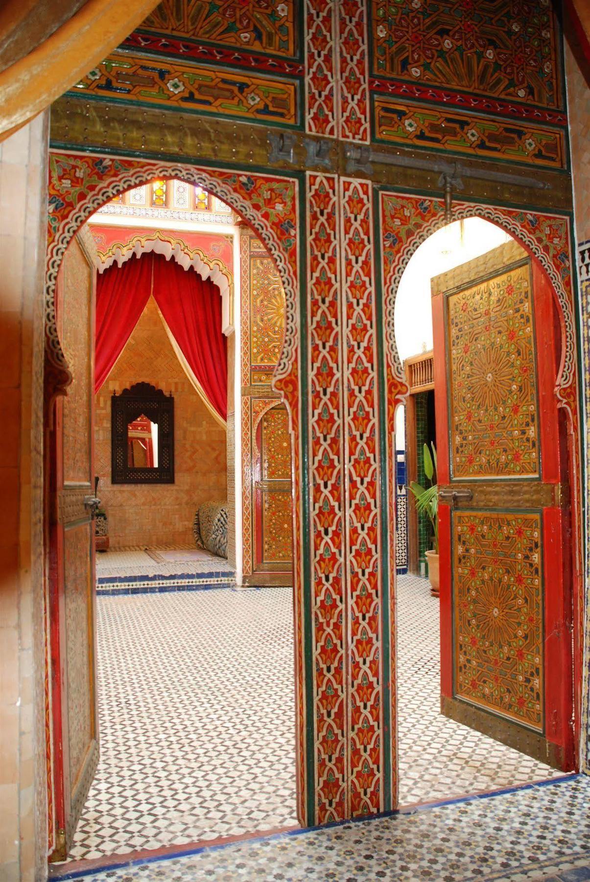 Riad La Maison Verte Фес Экстерьер фото