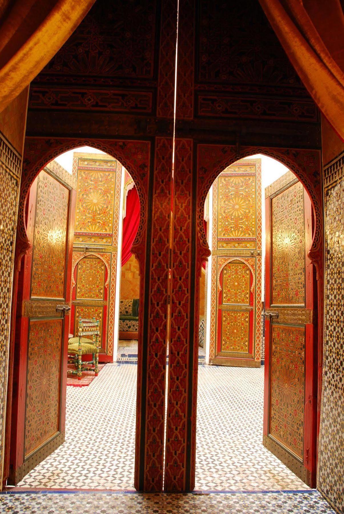 Riad La Maison Verte Фес Экстерьер фото
