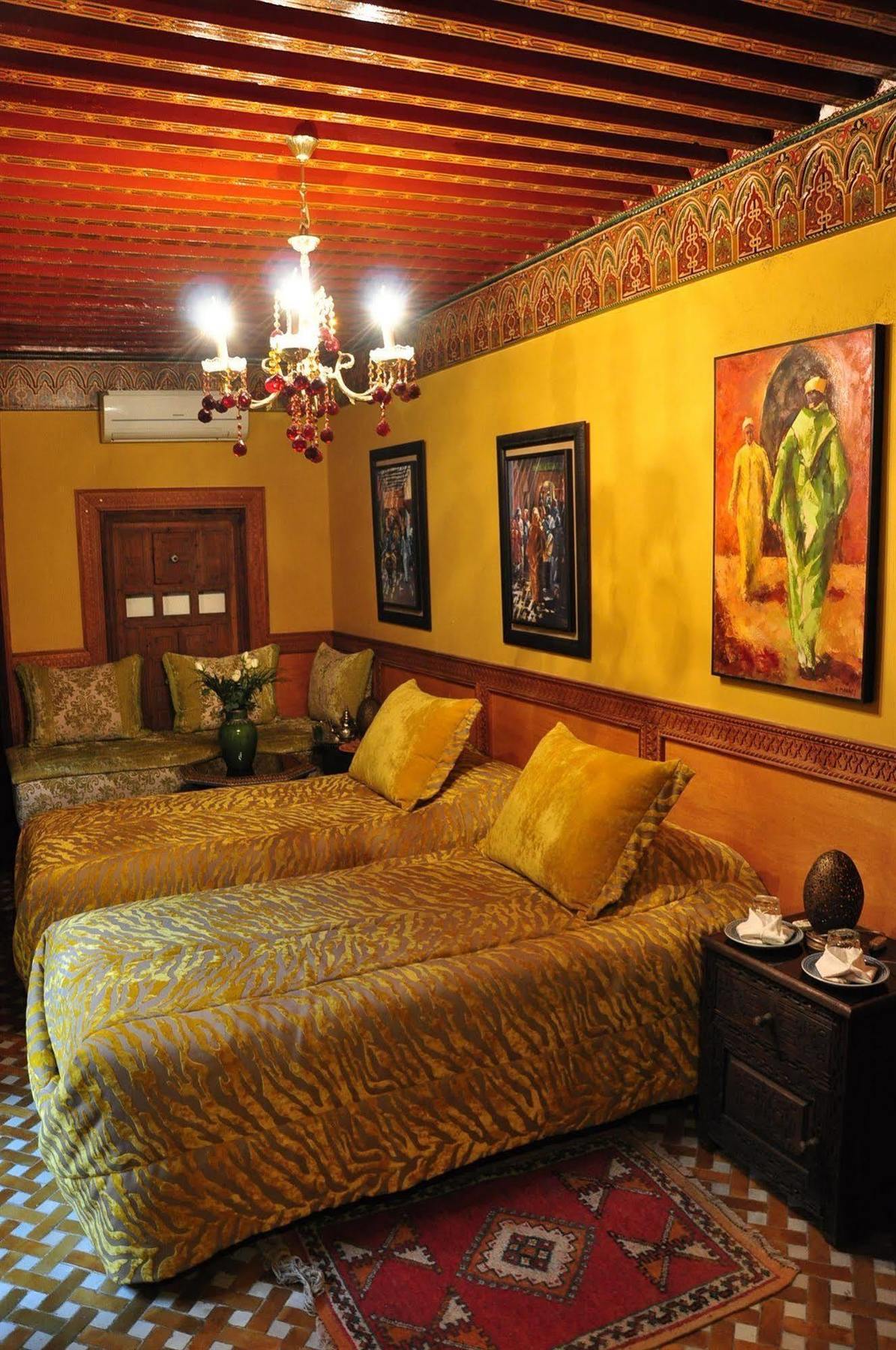 Riad La Maison Verte Фес Экстерьер фото