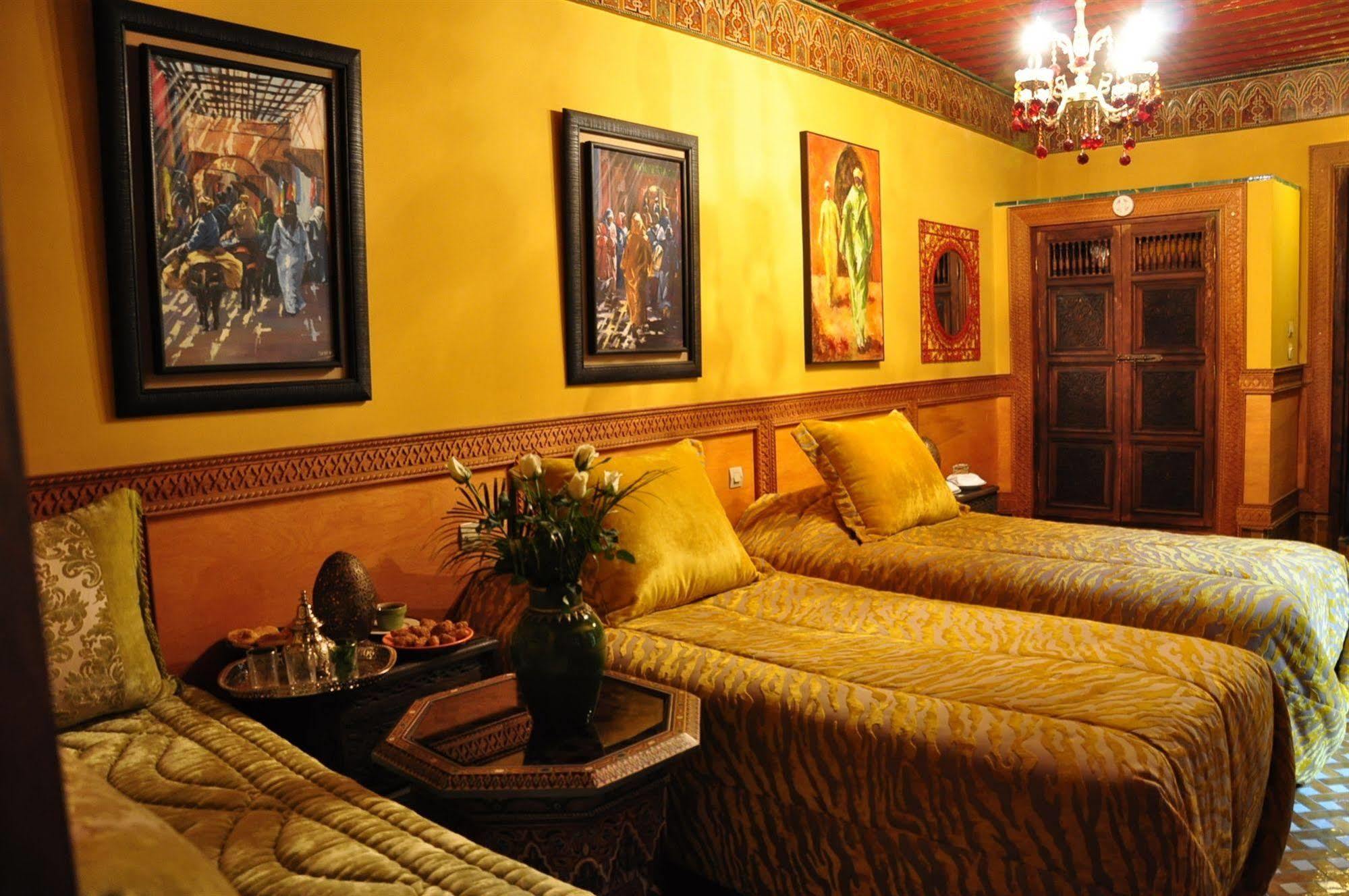 Riad La Maison Verte Фес Экстерьер фото